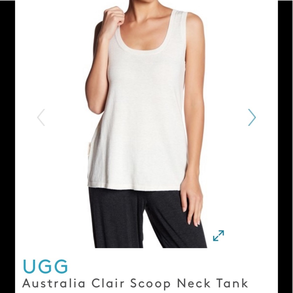 UGG NEW Australia Clair Scoop Neck Tank